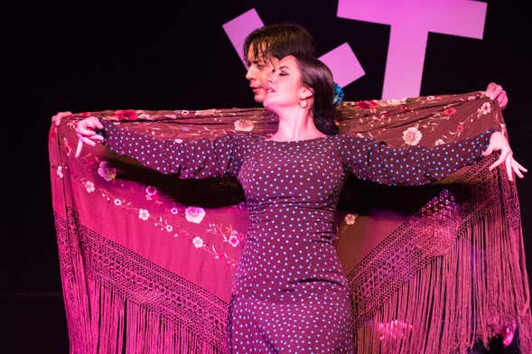 Spettacolo al tablao flamenco Las Tablas