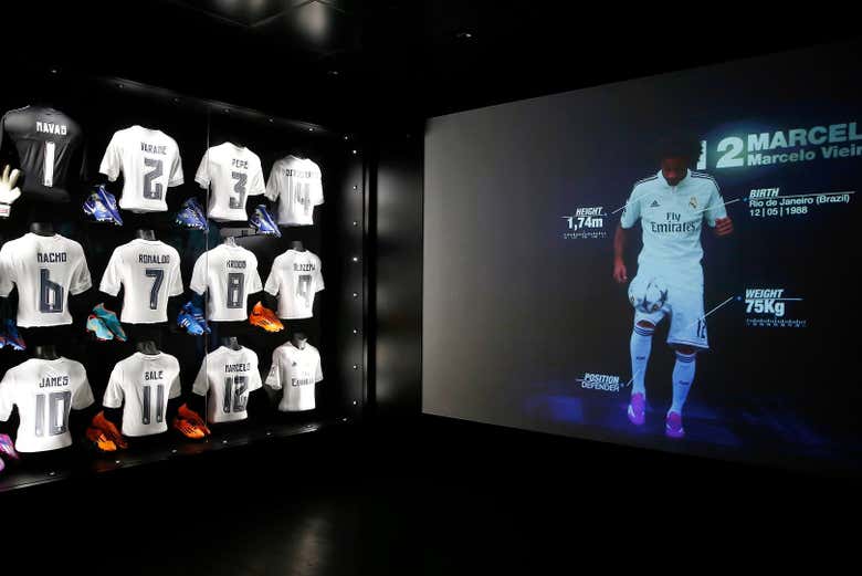 Le maglie di alcuni dei giocatori più importanti