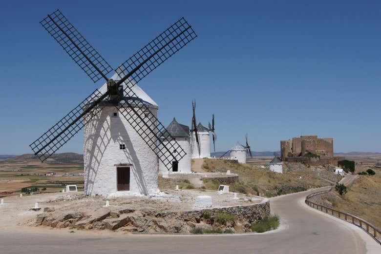I mulini di Consuegra, a Toledo
