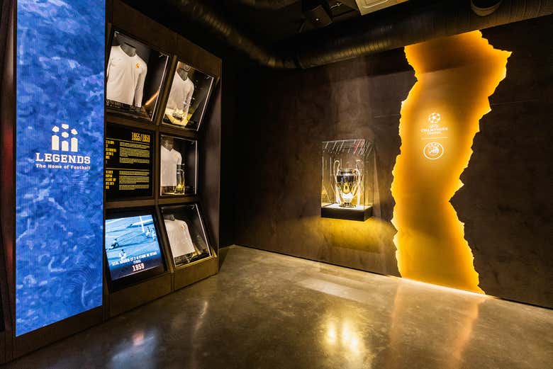 Nel museo del calcio LEGENDS vedrete la Coppa dei Campioni