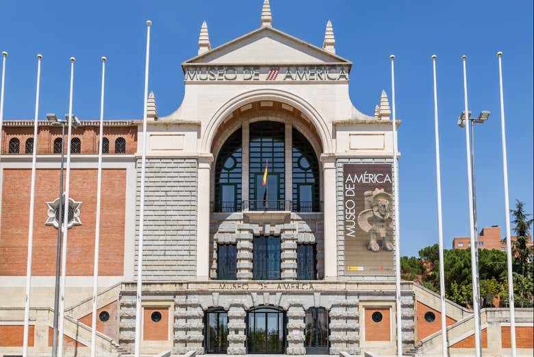 Facciata del Museo de América di Madrid