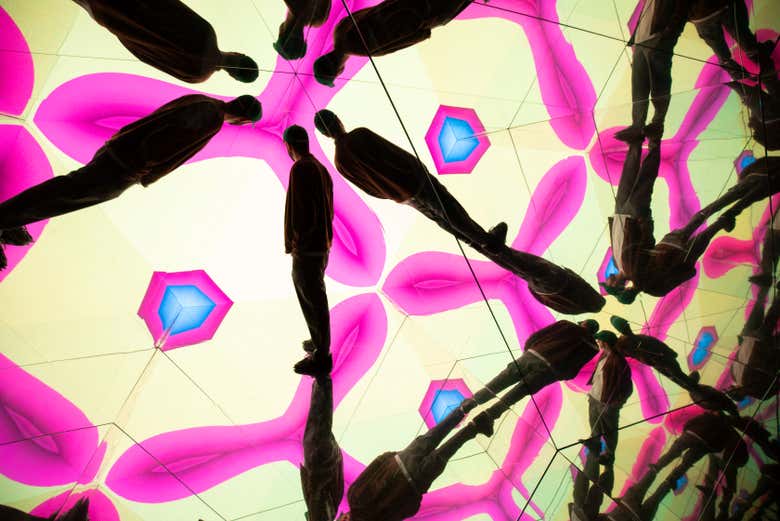 Illusioni ottiche nel Museo de la Luz