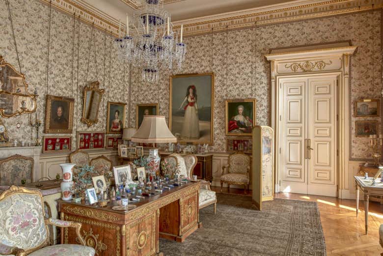In visita al Palazzo di Liria