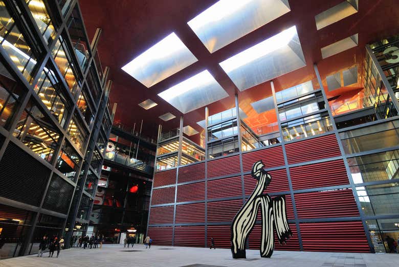 Interni del Museo Reina Sofía