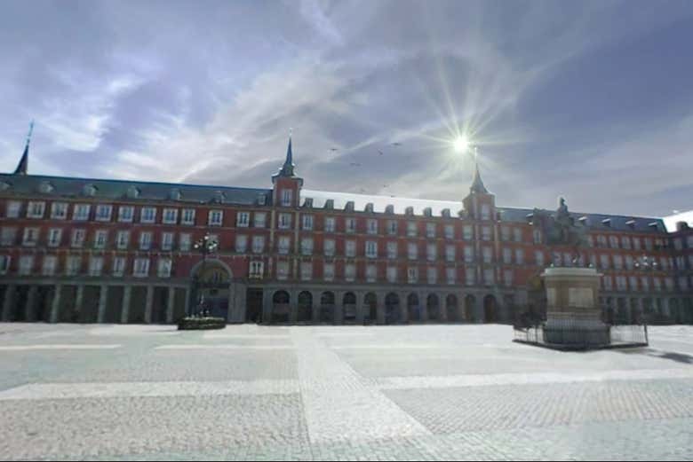 La Plaza Mayor di Madrid