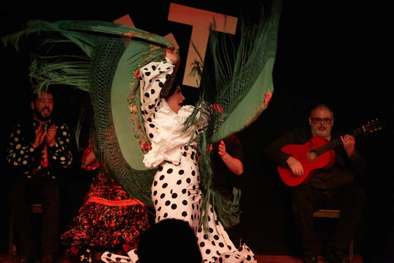 Spettacolo al tablao Las Tablas