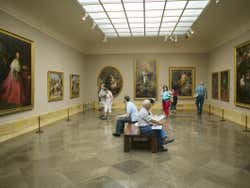 Interni del Museo del Prado